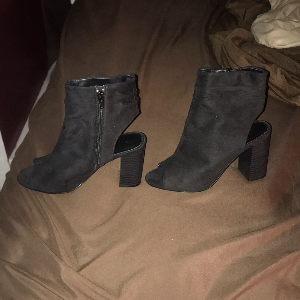 Charlotte Russe Open Toe/Heel Booties 👠